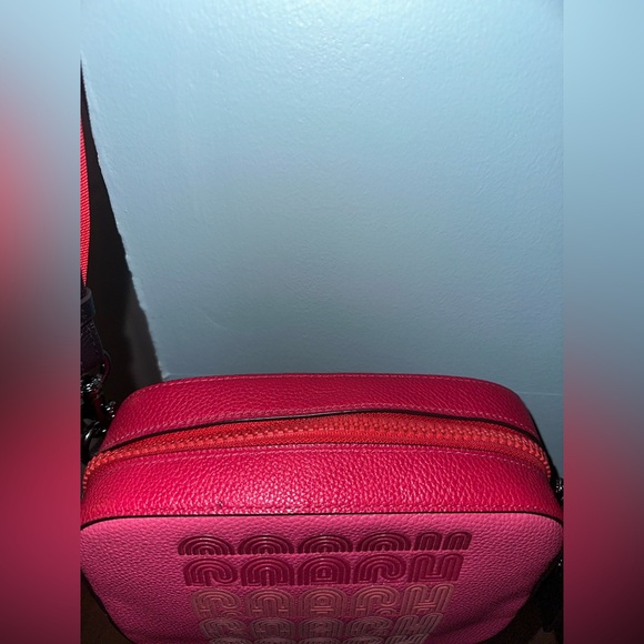 Coach Camera Bag with Coach Print/ Colorblock - Picture 6 of 11